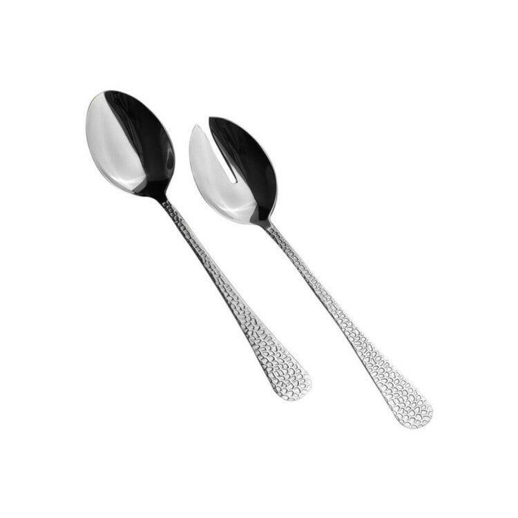 Frost Salladsbestick - Gråfot silver