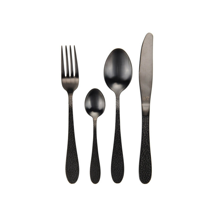Frost Bestickset 16-delar - Onyx svart