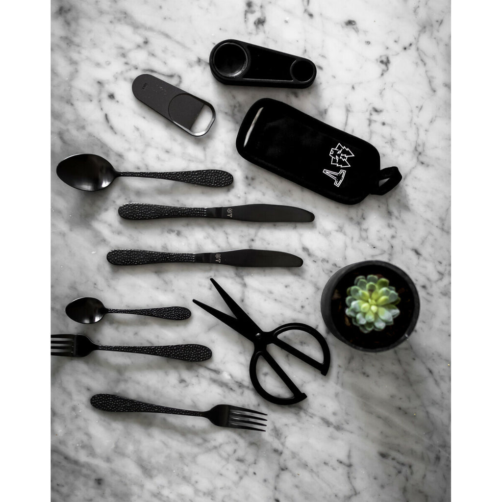 Frost Bestickset 16-delar - Onyx svart