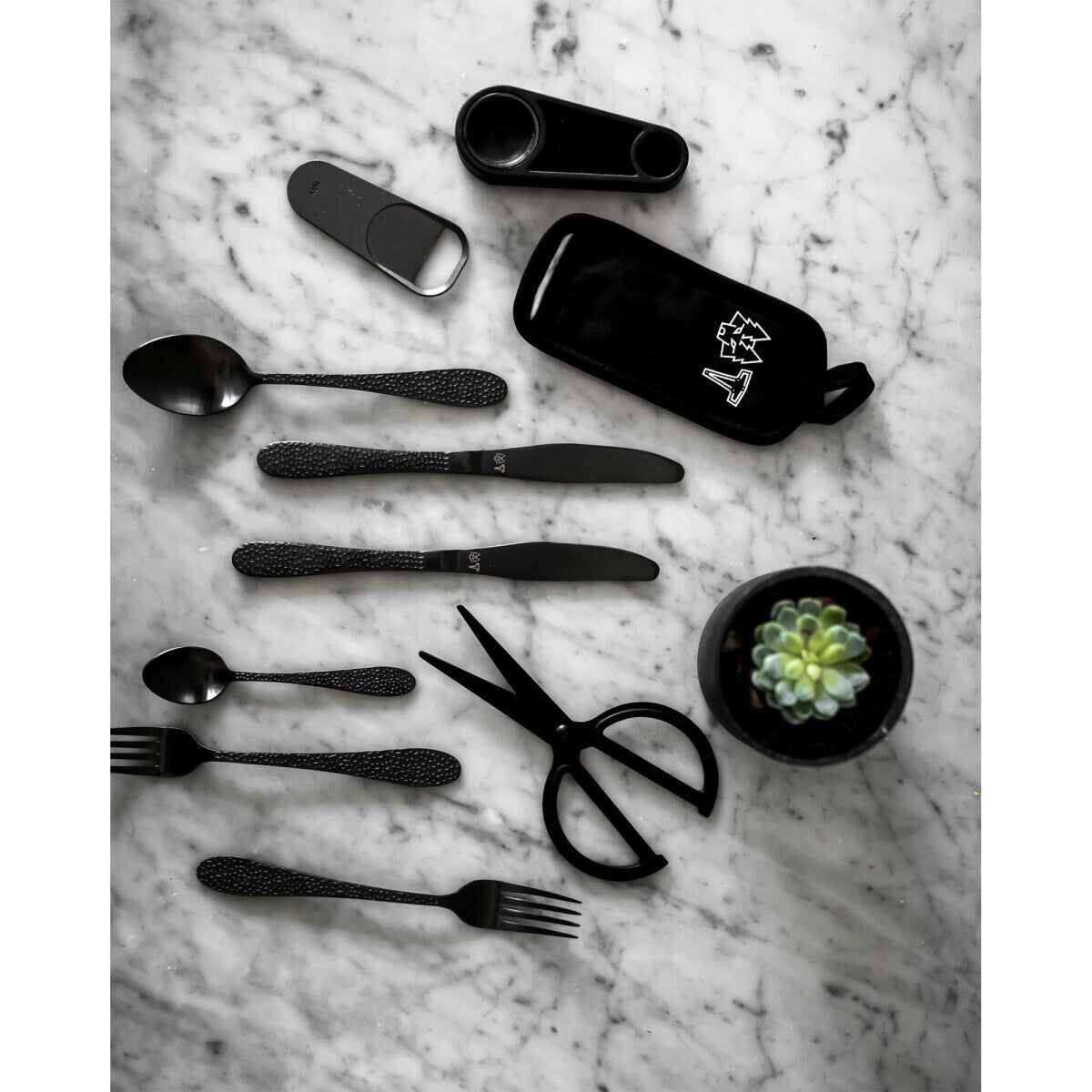 Frost Bestickset 16-delar - Onyx svart