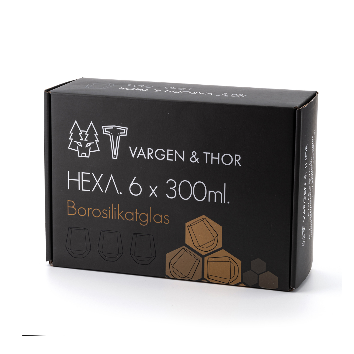 Hexa Glas 6-pack