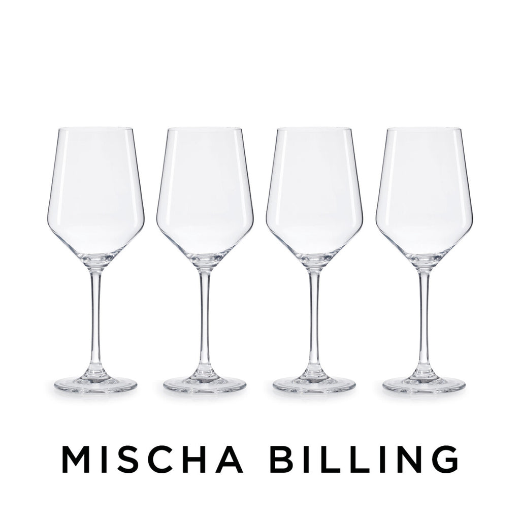 Mischas vitvinsglas 4-pack