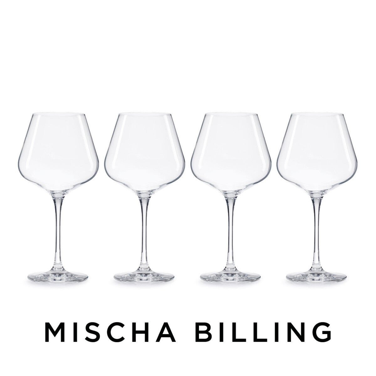 Mischas Bourgogne / Burgundyglas 4-pack