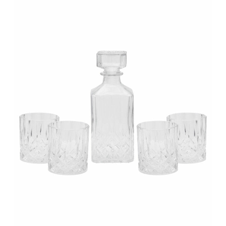 Karaff med 4 glas
