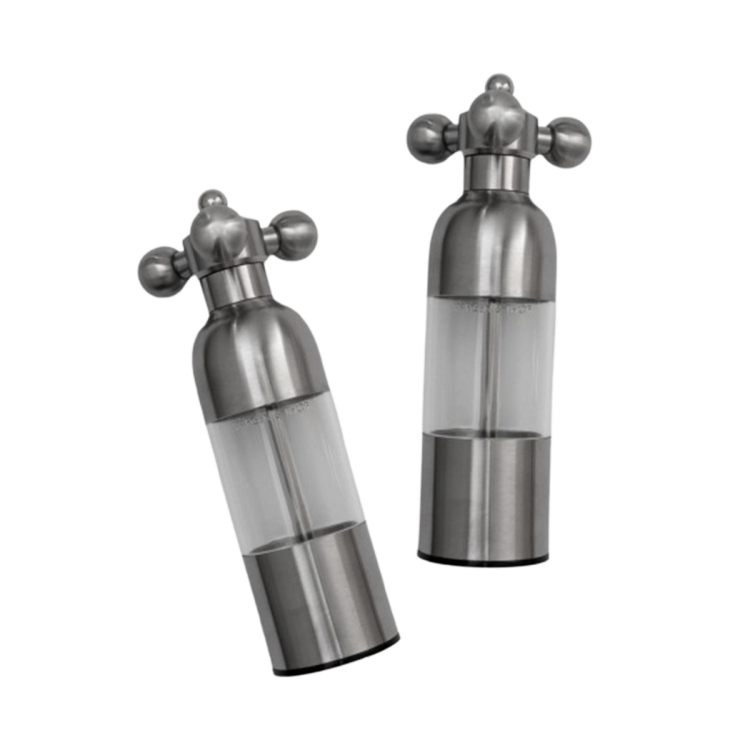 Axia Salt- och pepparkvarn Silver